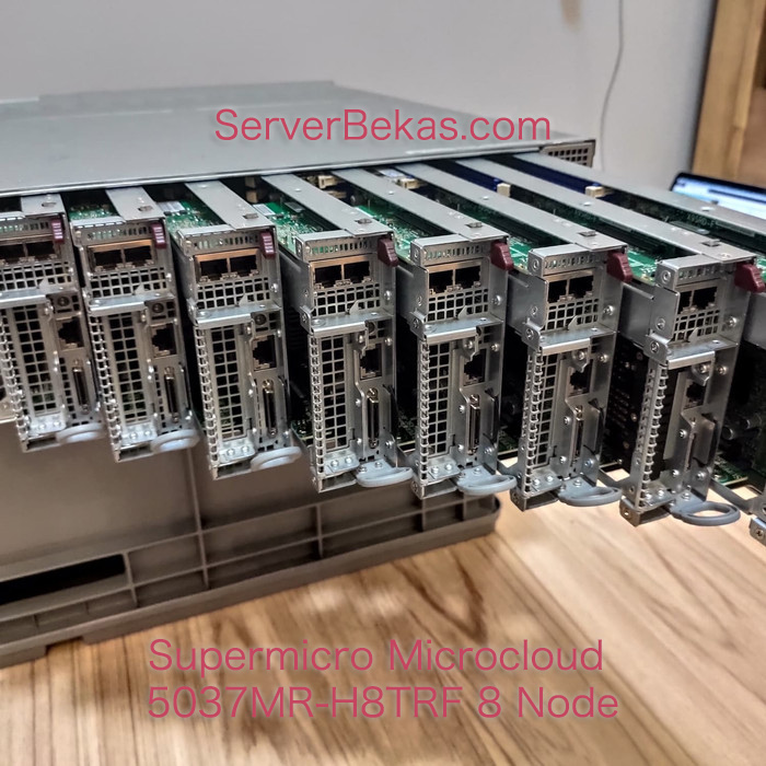 Supermicro Microcloud 5037MR-H8TRF 3U 8 Node